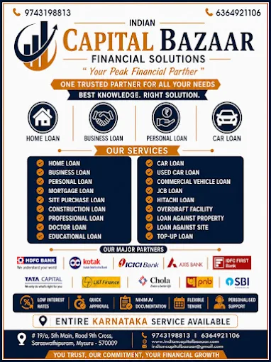 Business loan agency in Mysuru - Indian Capital Bazaar Financial Solutions