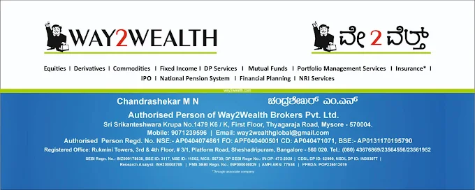 Financial consultant in Mysuru - Way2Wealth Brokers